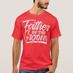 T-shirt Père du marié homme tenue de mariage enterrement d