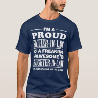T-shirt Père en droit rétro