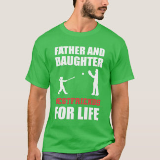 T-shirt Père et fille Aimant Père Cadeau drôle