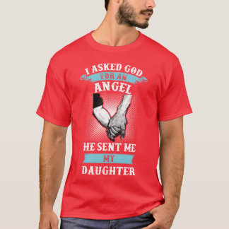 T-shirt Père et fille Amis de la Fête du Père
