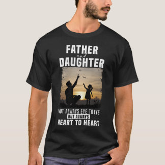 T-shirt Père et fille pas toujours d'accord