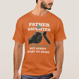 T-shirt Père Et Fille Pas Toujours Eyeo Oeil Mais Amis