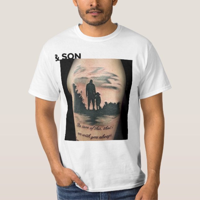 T-shirt père et fils (Devant)