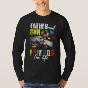 T-shirt Père Et Fils Amis De La Vie Autistique Garçon Puzz