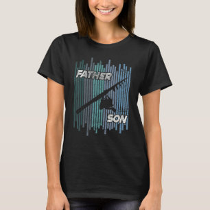 T-shirt Père et fils hommes Pêche Fête des pères Père A