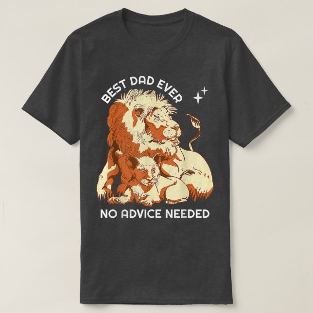 T-shirt Père Et Fils Lion (Design devant)