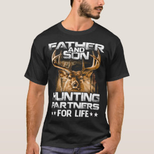 T-shirt Père et Fils Partenaires de chasse pour la