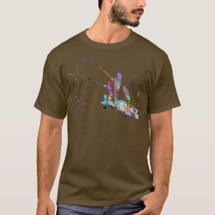 T-shirt Père et fils pêchant
