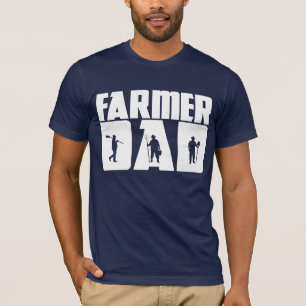 T-shirt Père fermier - Fête des pères agricole