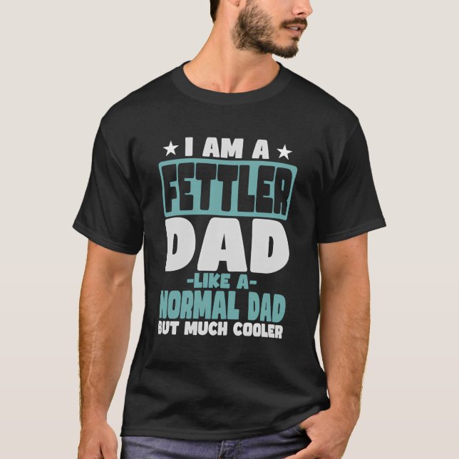 T-shirt Père Fettler Glacière que normal (Devant)