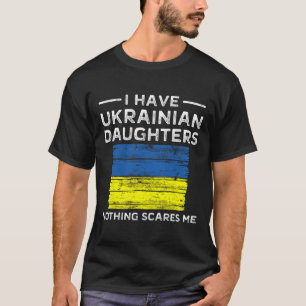 T-shirt père fille Rien ne me fait peur Maman ukra