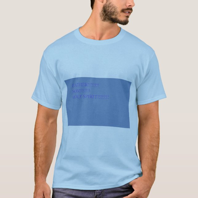 T-SHIRT PÈRE ! ! ! ! ! ! ! ! ! FILS ! ! ! ! ! ! ! ! SAINTE (Devant)
