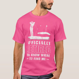 T-shirt Père Golfer