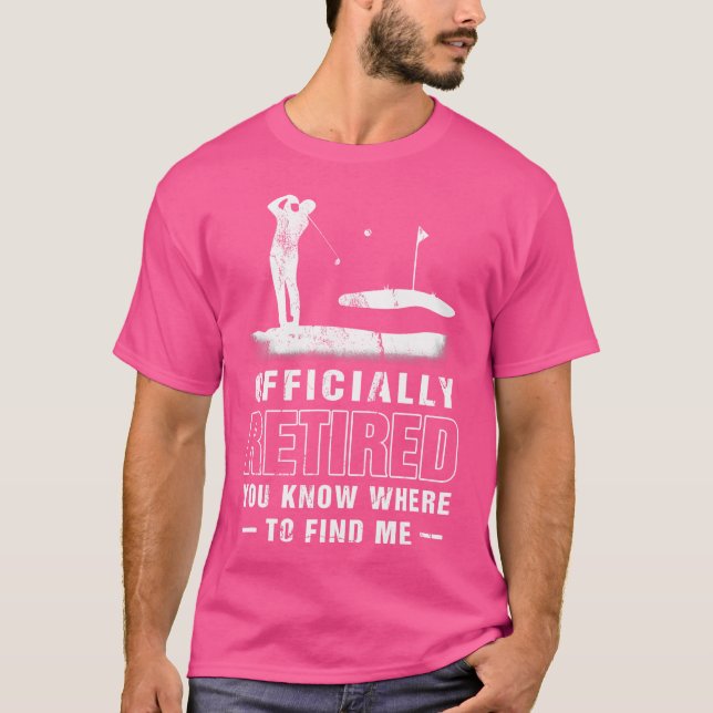 T-shirt Père Golfer (Devant)