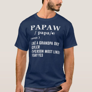 T-shirt Père Jour Cadeau Petits-enfants Funny Papa Cadeau