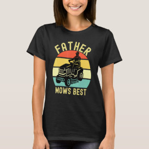 T-shirt Père Mows Meilleur tondeuse papa