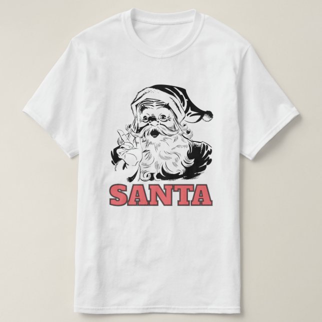 T-SHIRT PÈRE NOËL (Design devant)
