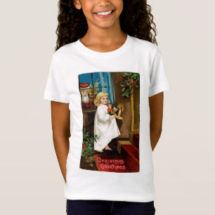 T-Shirt Père Noël à la fenêtre