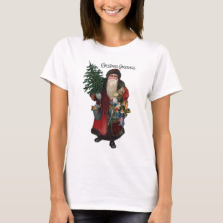 T-shirt Père Noël à l'ancienne