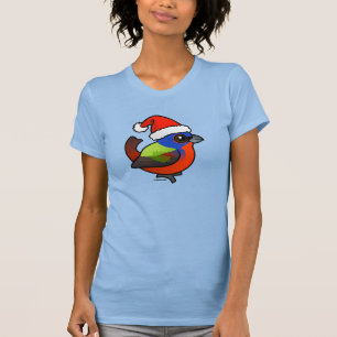 T-shirt Père Noël a peint l'étamine