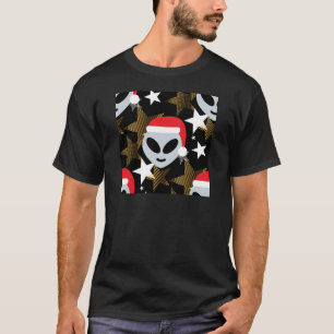 T-shirt père Noël alien emoji