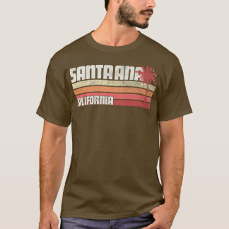 T-shirt Père Noël Ana California CA Vintage les années 70
