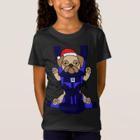 Père Noël Baby Carlin drôle mignon chien maman pap