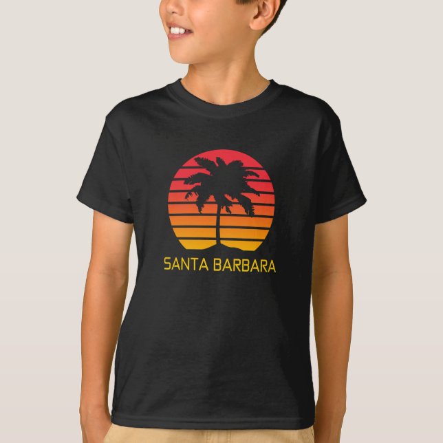 T-shirt père Noël Barbara California (Devant)