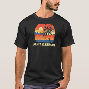 T-shirt Père Noël Barbara California Ca Summer Père Noël B