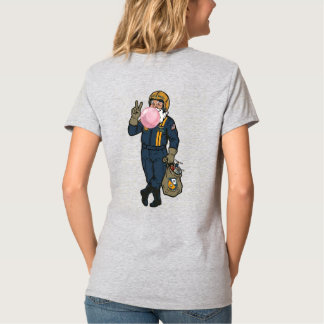 T-shirt Père Noël Blue Angel