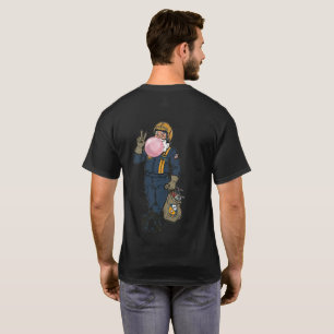 T-shirt Père Noël Blue Angel 