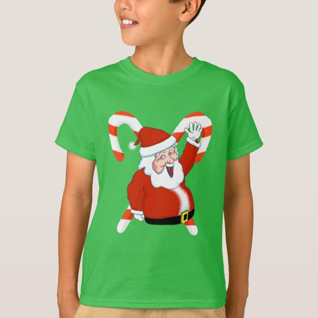 T-shirt père Noël Boys (Devant)