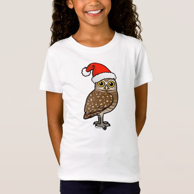 T-Shirt Père Noël Burrowing Owl (Devant)