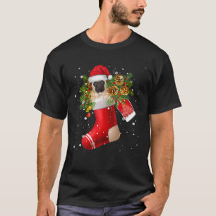 T-shirt Père Noël Carlin En Pyjama De Choc De Noël