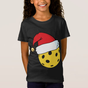T-Shirt Père Noël Casquette Pickleball Noël