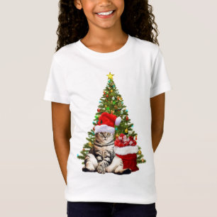 T-Shirt Père Noël Cat