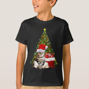 T-shirt Père Noël Cat