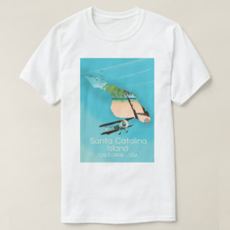 T-shirt Père Noël Catalina Island Californie États-Unis
