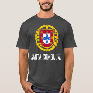T-shirt Père Noël Comba Dao, Portugal Portugais