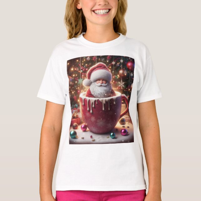 T-shirt Père Noël Cosy Cup (Devant)