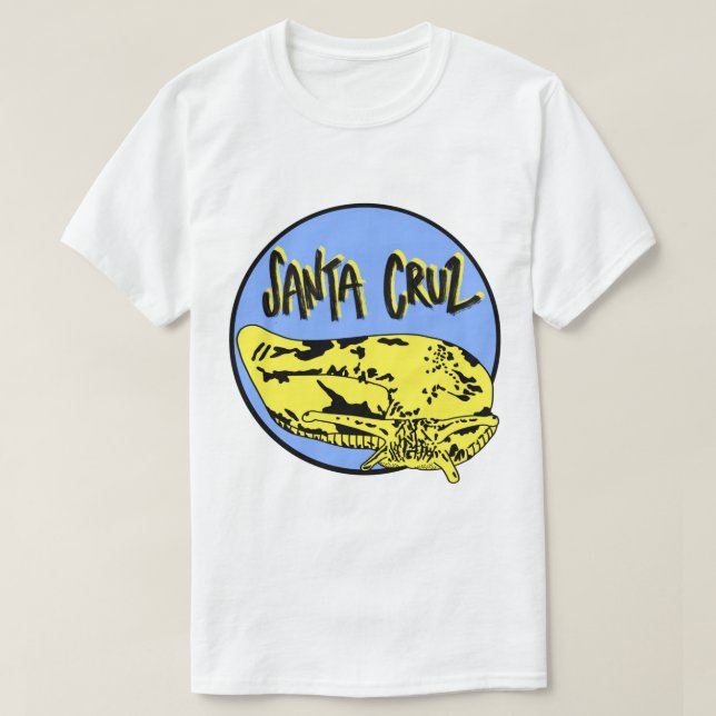 T-shirt Père Noël Cruz Banana Slug (Design devant)