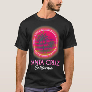 T-shirt père Noël Cruz California Sunset les années 70 