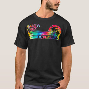 T-shirt Père Noël Cruz California Tie Dye Vintage Inspiré