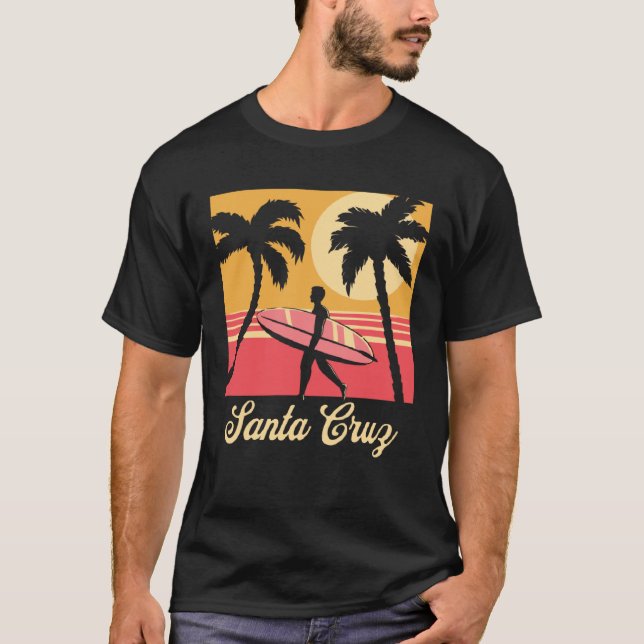 T-shirt Père Noël Cruz Californie (Devant)