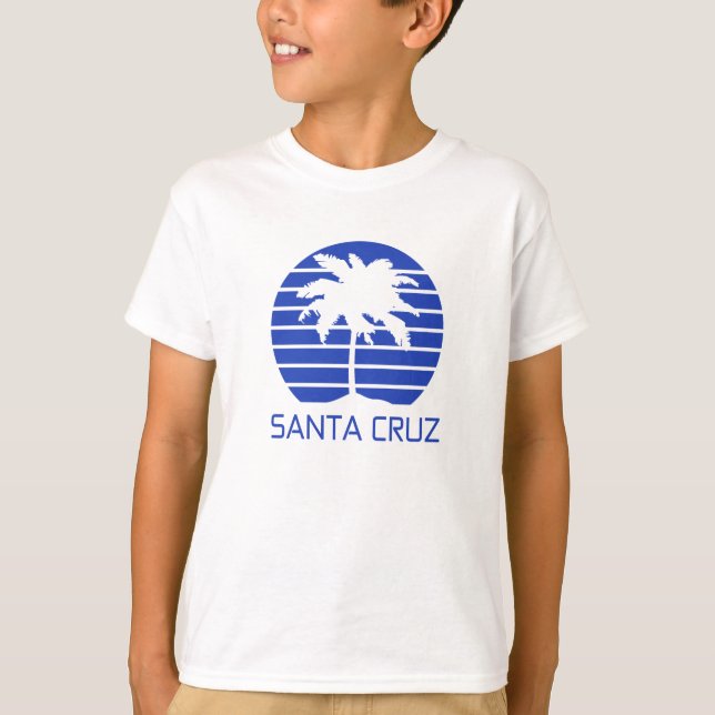 T-shirt père Noël Cruz Californie (Devant)