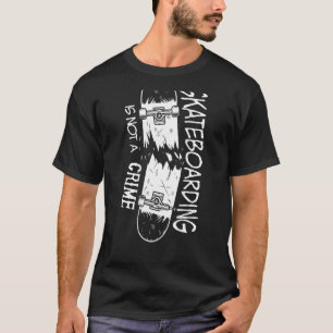 T-shirt Père Noël Cruz Retro Vintage Skateboard N'Est Pas