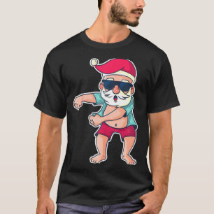 T-shirt Père Noël danse du floss Noël X-mas Cadeau 