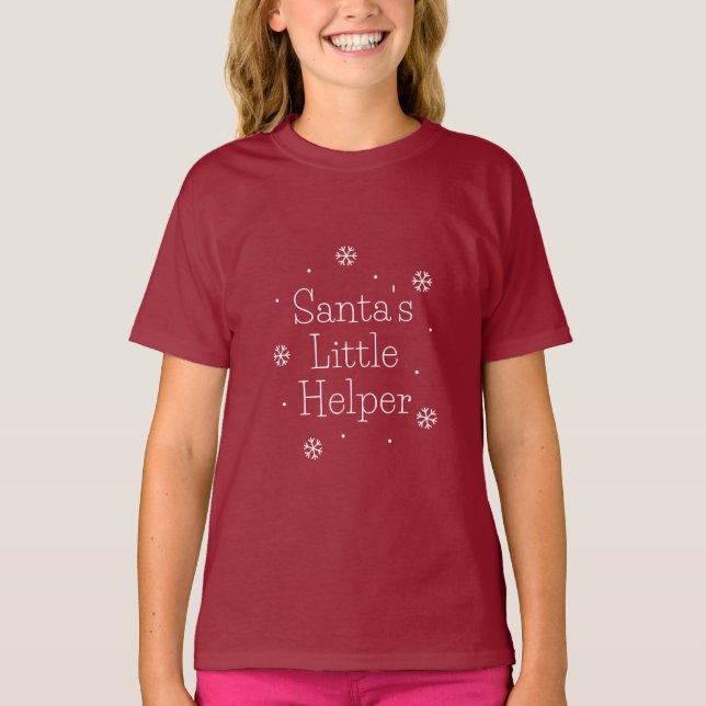 T-shirt Père Noël de Noël (Devant)