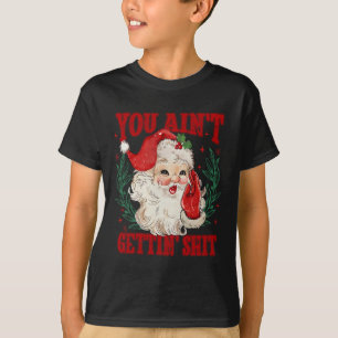 T-shirt Père Noël de Noël rétro vous n'avez pas d'humour