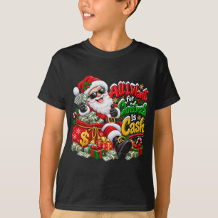 T-shirt Père Noël en espèces